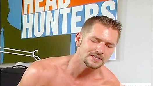 Office Lust - Thirsty Andrew Justice & Vince Ferelli Heat Up Hot House