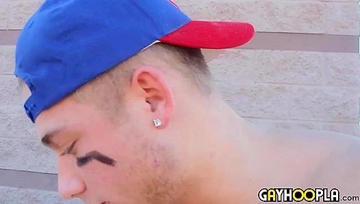 Shredded Hotties Zane & Tyler - Intense BTS Fun - GayHoopla