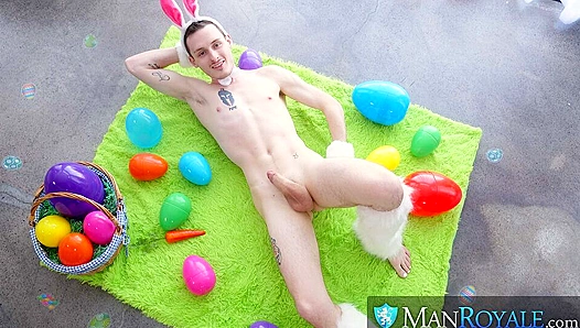 Easter Bunny Bangs Hard - Josh Cannon & AJ Sloan Team Up