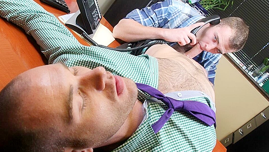 Cole Street's Office Fuck - A Gay XXX Exclusive