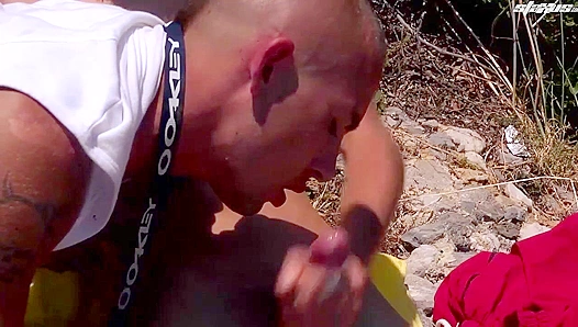 Muscular Marty Loves Outdoor Anal with Tom Nutt - Gay XXX