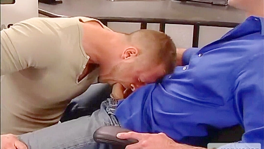 Office Heat - Paul Wagner & Berke Banks Get Down to Business