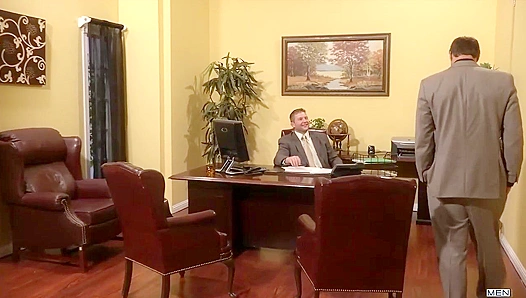 Rocco Reed & Colby Jansen - Hot Desk Fuck at The Gay Office