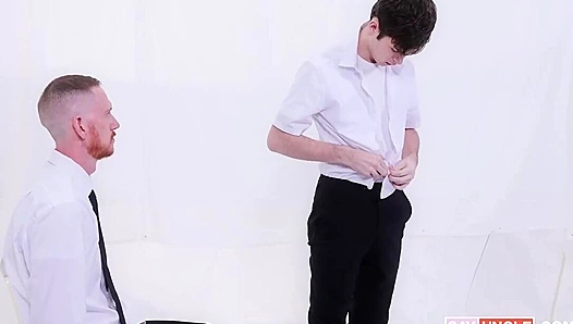 Brody Kayman Watches Dakota Lovell Ride His Meaty Cock