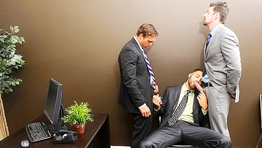 Rocco Reed's Desperate Encounter - Office Heat with Tommy Defendi