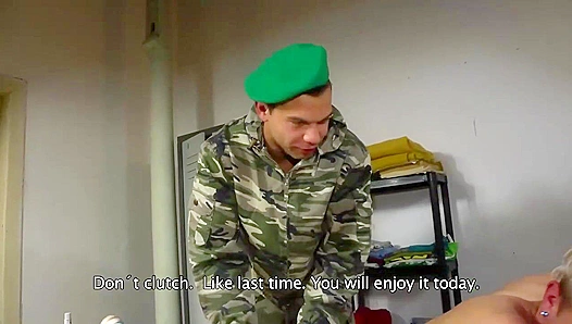 Nick Kelson and Angel Dee - Hot Soldier Boy Action - Gay XXX