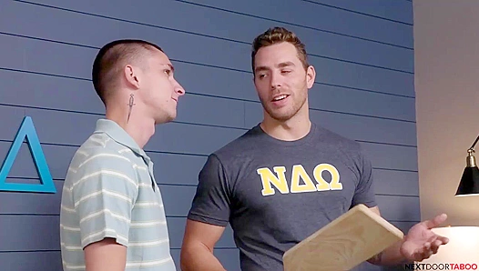 Carter Woods & Theo Brady Spread Wide for Forbidden Neighbor Sex