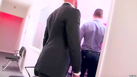 Thirsty Office Fuck - Jay Roberts & Taylor Scott - Hot UK-Men Action