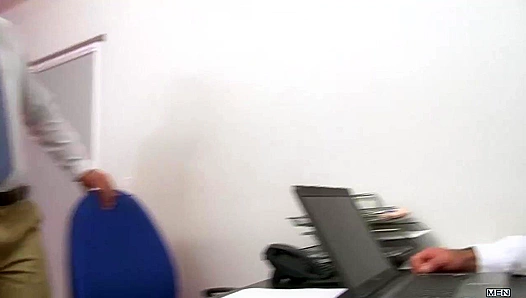 Spencer Reed and Jay Roberts Get Wild in THE GAY OFFICEFuck Fest