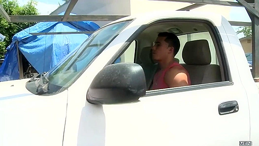 Power Cock Takes Charge - Topher Di Maggio Dominates Andrew Stark's Straight Turn