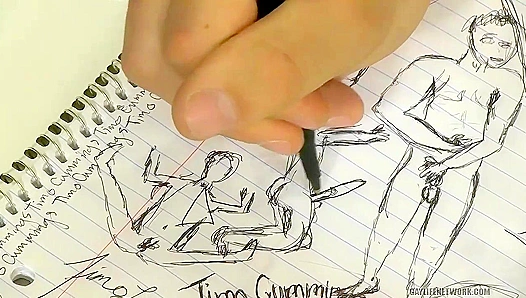 Doodle Dicks - Timo Garrett & Kirk Cummings Teach Twinks