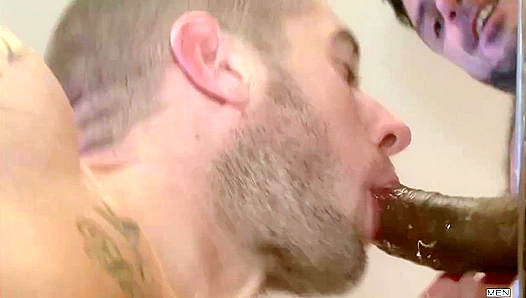 Rimming Frenzy - Harley Everett, Rogan Richards, & Ryan Stokes - Hot UK Action!