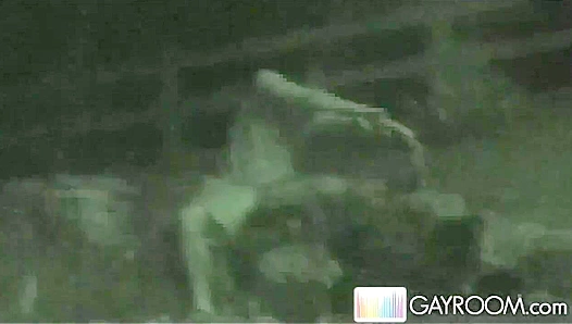 Horny Stud Parker Perry Unleashes a Public Cum Surprise