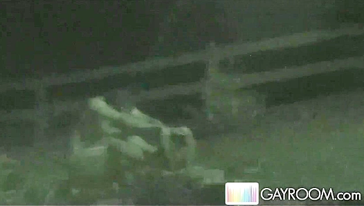 Horny Stud Parker Perry Unleashes a Public Cum Surprise