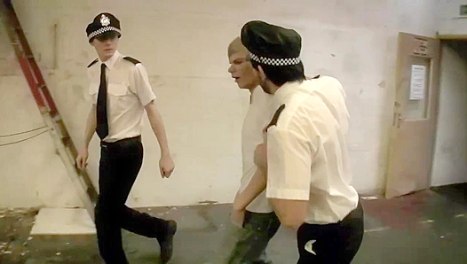 Uniformed Temptation - UK Cops Evan Zero & Matthias Mann Sex Power - Gay XXX