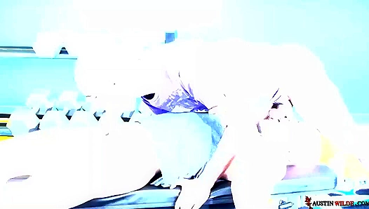 Austin Wilde and Jake Farren Get Wild - Hardcore Gym Sex Session