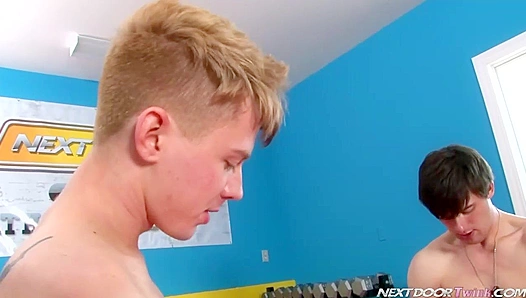 Spry Boyfriends - Kyler, Chance, and Lucas Fuck Wild at Home