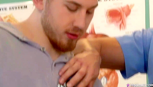 Doctor Fucks BTS - Intense Action with Rod Daily & Cody Allen On Set