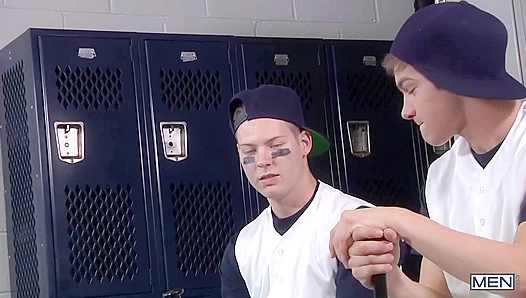 Big Dicks at Bat - Johnny Rapid, Riley Banks, and Andrew Stark's Baseball Bang