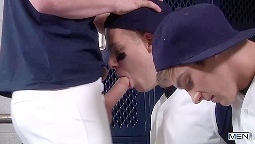 Big Dicks at Bat - Johnny Rapid, Riley Banks, and Andrew Stark's Baseball Bang