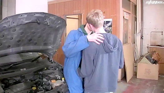 Tyler Manson and Josh Frey Get Wild on the Hood - Gay XXX