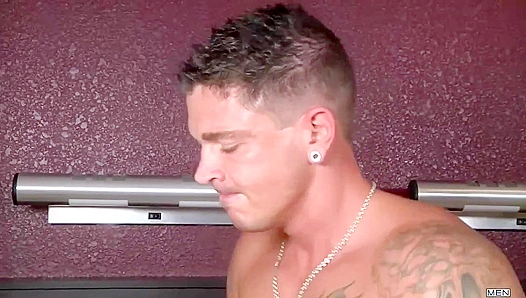 Sebastian Young and Leo Forte - Straight Cops TurnedGay for Each Other's Cock