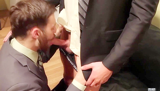 Tommy Defendi Takes It Hard in TheGayOffice with Wild Jake Wilder