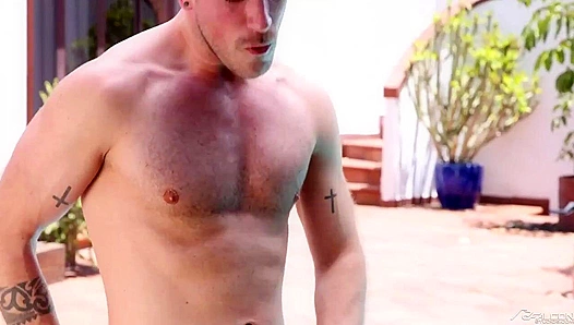 Apolo Adrii & Oskar Ivan Flex Their Anal Skills - Naked Sword