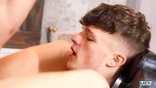 Hot Barber Bang - Horny Hotties Cristiano & Jake Preston Drill My Hole