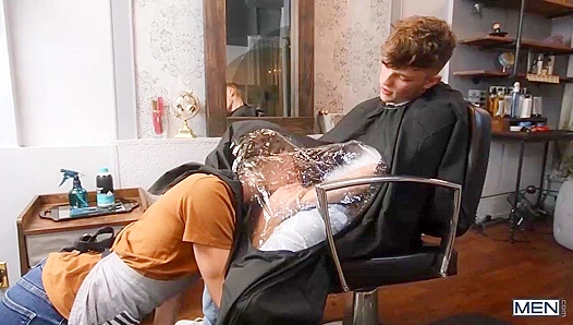 Hot Barber Bang - Horny Hotties Cristiano & Jake Preston Drill My Hole