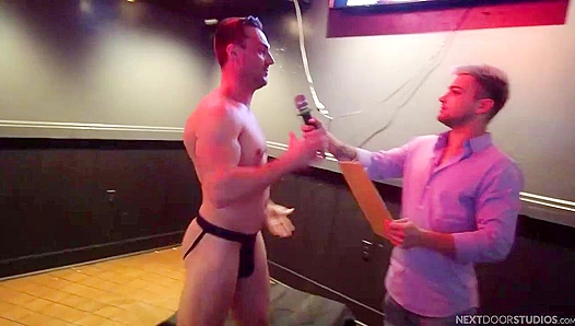 Langley Gold Fucks Johnny Rapid in a Kinky Neighbor Swap Revelry