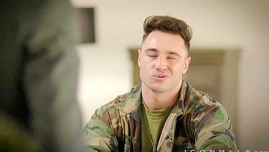 Michael Boston Submits to Alpha Wolfe's Dominant Lust