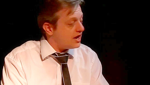 Ringside Cock Battle: Riley Tess, Paddy O'Brian, & Paul Walker - Hot UK Action