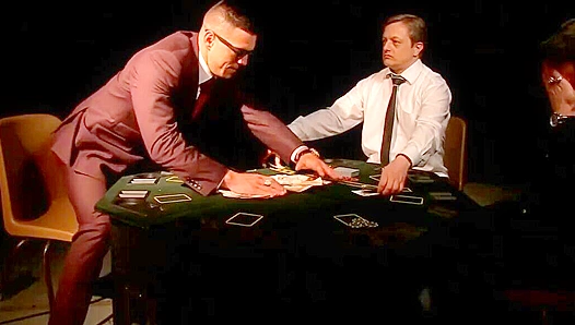 Ringside Cock Battle: Riley Tess, Paddy O'Brian, & Paul Walker - Hot UK Action