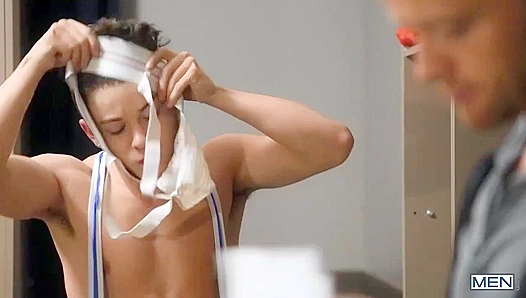 Johnny Donovan Drills Drake Von's Hole in Hot Locker RoomFuckfest