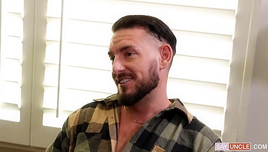 Derek Allen and Tony Genius Get Wild in the Office - TherapyDick