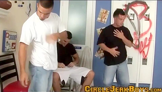 Marcus Guitarro, Mateo Grande, and Johnny Vino - A Hot Circle Jerk Session