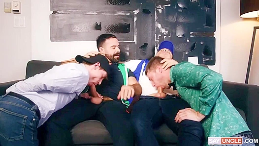 Benjamin Blue & Edward Terrant Skip Party to Fuck - Twink Trade