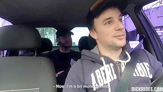 Horny Jonas Matt & Chiwi Black - Quick Public Dick Ride