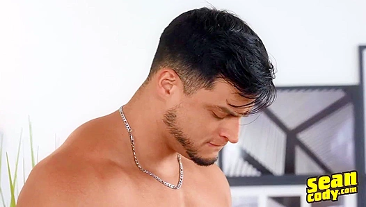 Hot Hunk Action - Axel Rockham & Jason Emre Pound Each Other on the Couch