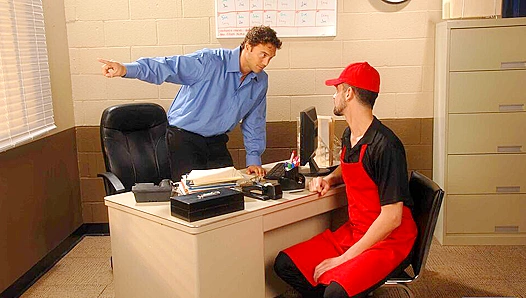 Rocco Reed Drills Jake Steel's Tight Hole Real Hard