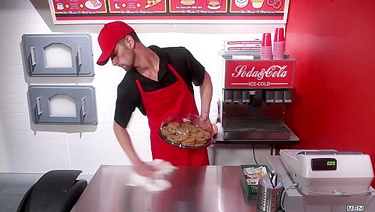 Rocco Reed Drills Jake Steel's Tight Hole Real Hard