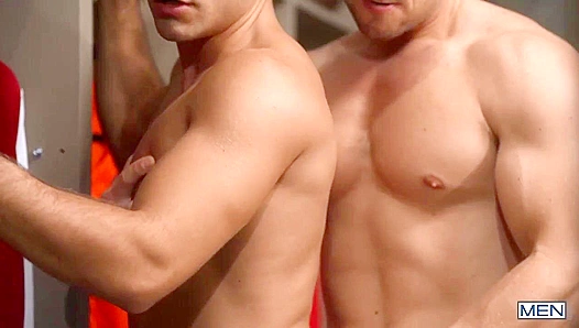 Baseball Buddies - Damian Night & Johnny Donovan Drill Each Other's Holes