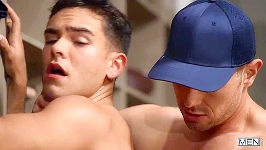 Baseball Buddies - Damian Night & Johnny Donovan Drill Each Other's Holes