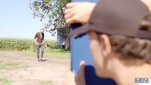 Porta Potty Seduction - Theo Brady Drills Edward Terrant's Hole