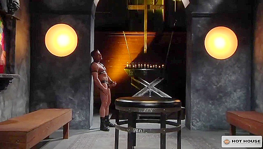 Tyler Saint Dominates Craig Reynolds in Steamy BDSM Session at Home