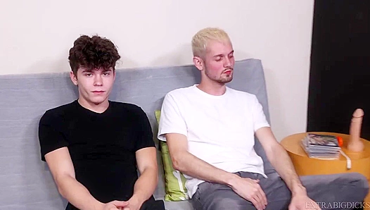 Christian Ace and Drake Von - Bumhole Bliss with XXL Dicks