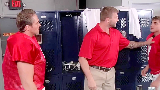 Big Dicks at School - Johnny, Colby, and Ryan Fuck Hard