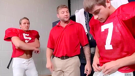 Big Dicks at School - Johnny, Colby, and Ryan Fuck Hard