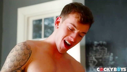 Horny Anal Encounter - Finn August & Hazel Hoffman from Cocky Boys